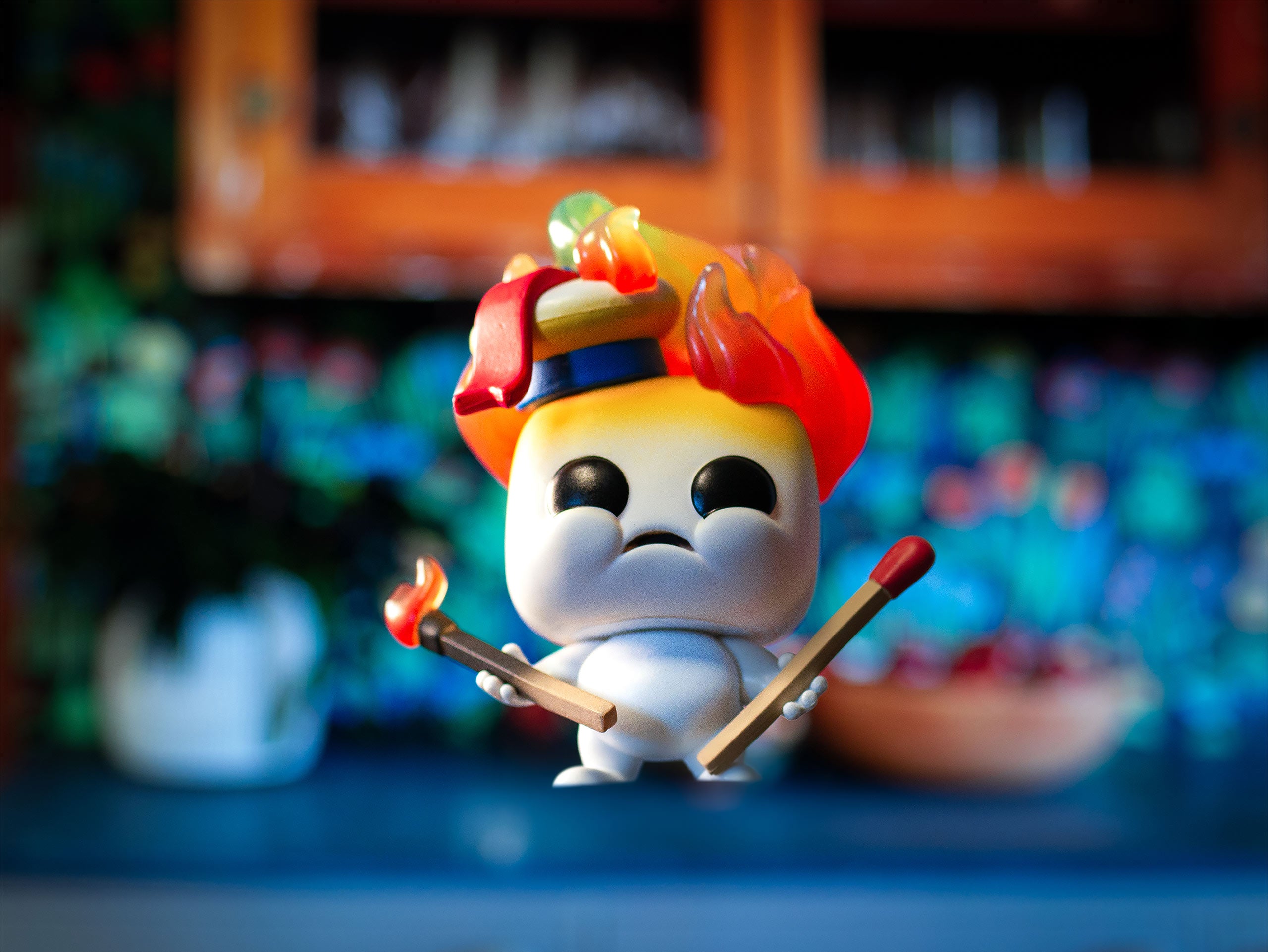 Immagine del prodotto Ghostbusters - Marshmallow Man con fiammiferi Figura Funko Pop