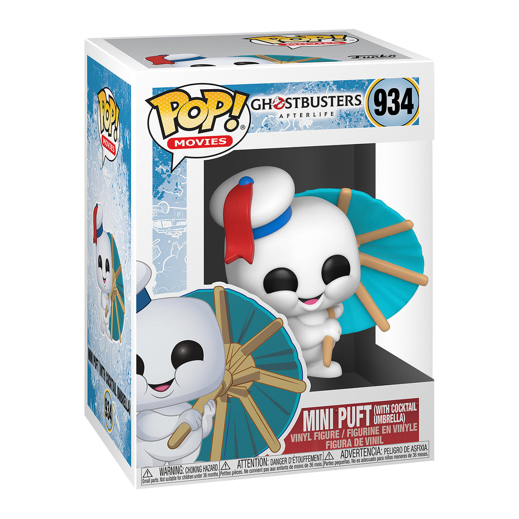 Immagine del prodotto Ghostbusters - Uomo Marshmallow con ombrellino da cocktail Figura Pop Funko
