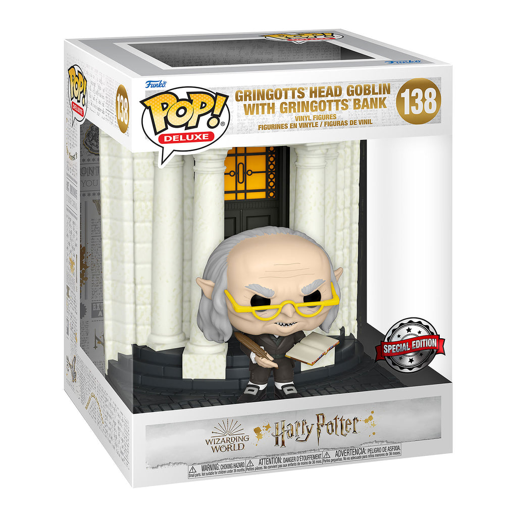 Immagine del prodotto Harry Potter - Gringotts Bank con Griphook Funko Pop Diorama