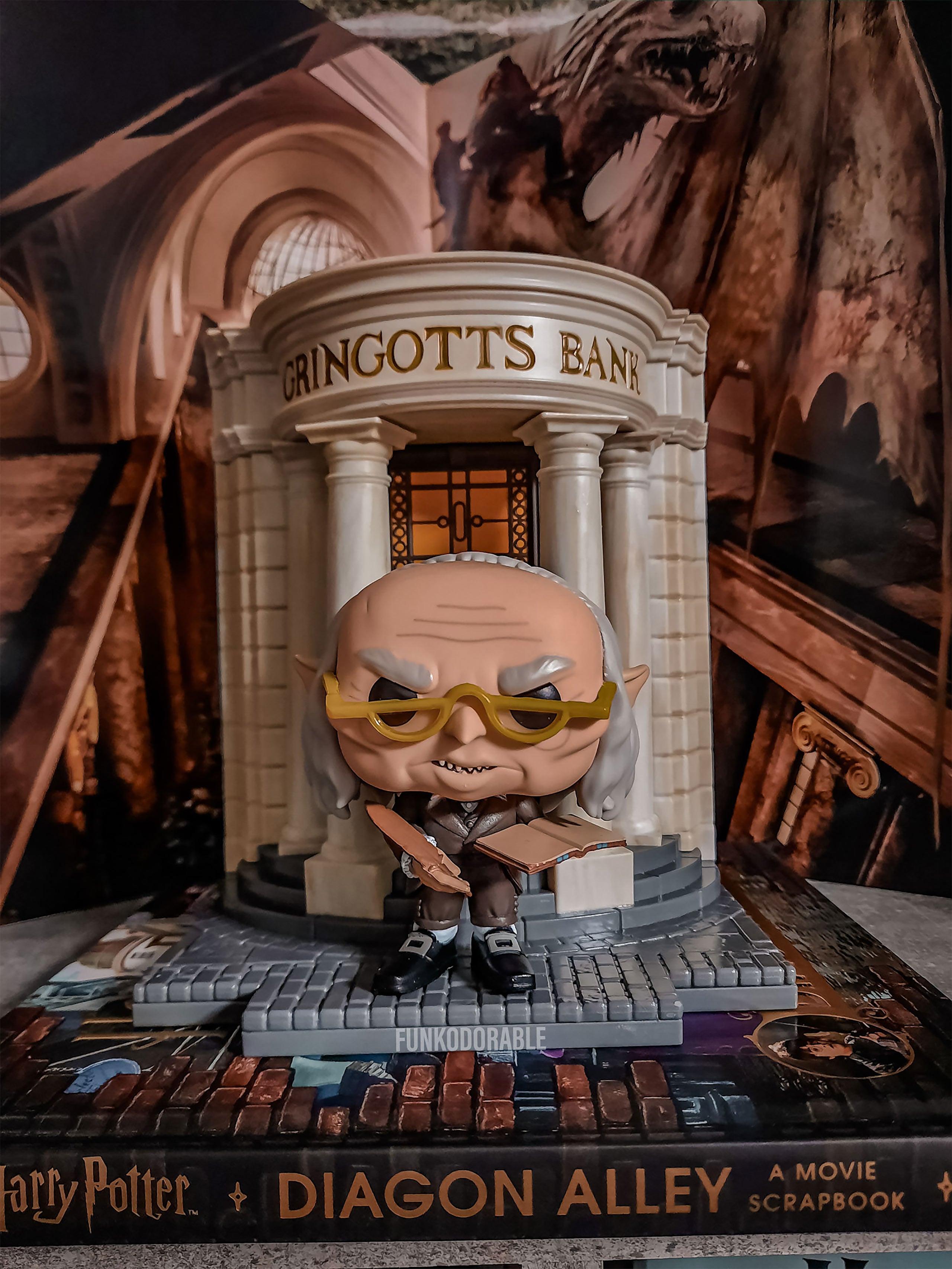 Immagine del prodotto Harry Potter - Gringotts Bank con Griphook Funko Pop Diorama