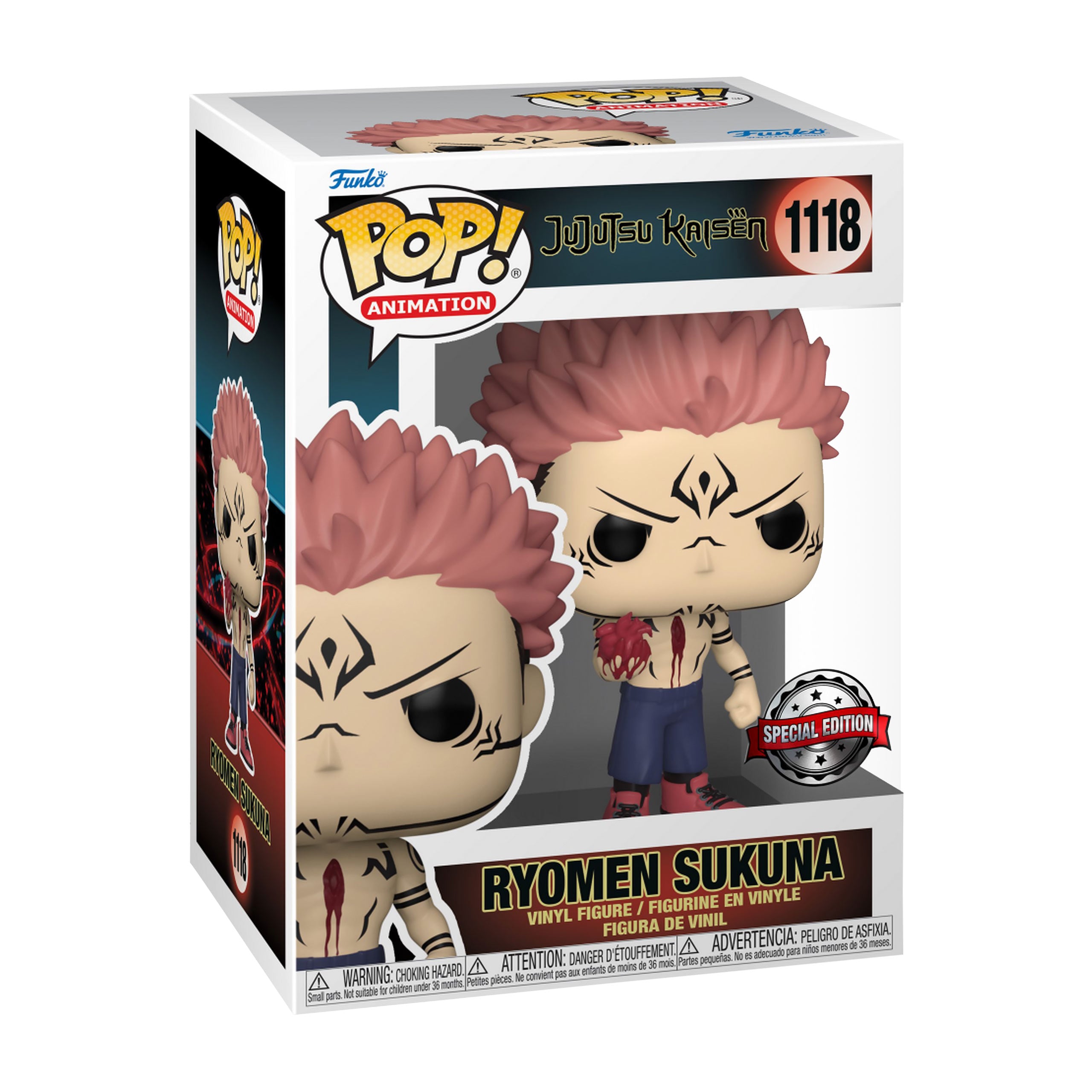 Product image Jujutsu Kaisen - Ryomen Sukuna Funko Pop Figure