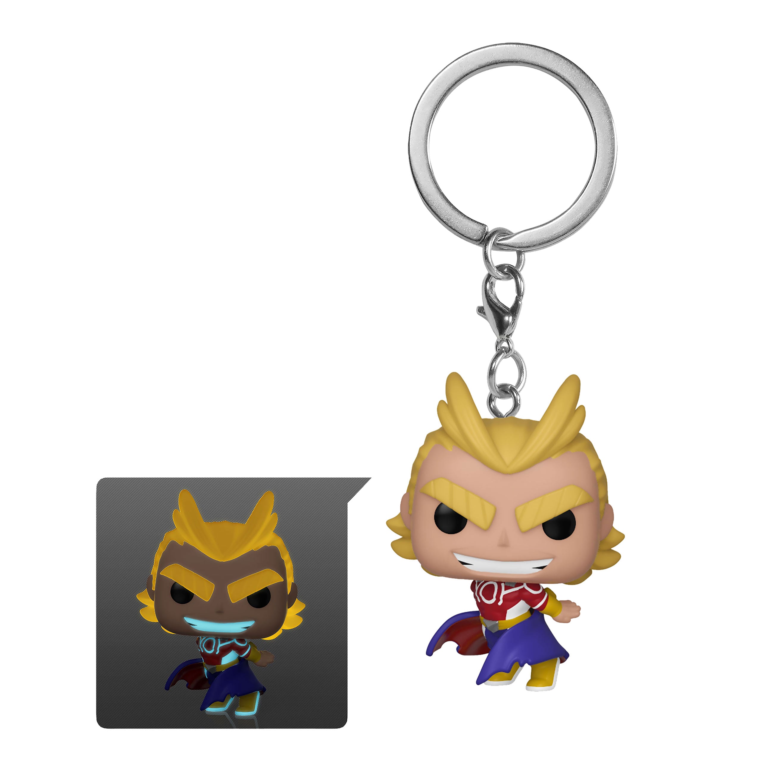 Immagine del prodotto My Hero Academia - All Might Silver Age Portachiavi Funko Pop