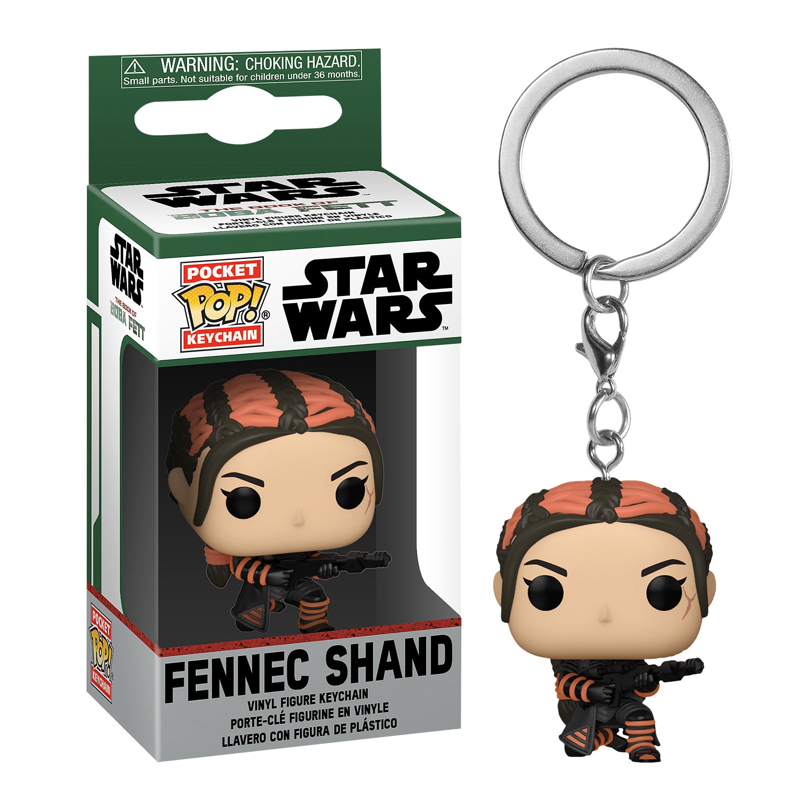 Immagine del prodotto Portachiavi Funko Pop Fennec Shand - Star Wars The Book of Boba Fett