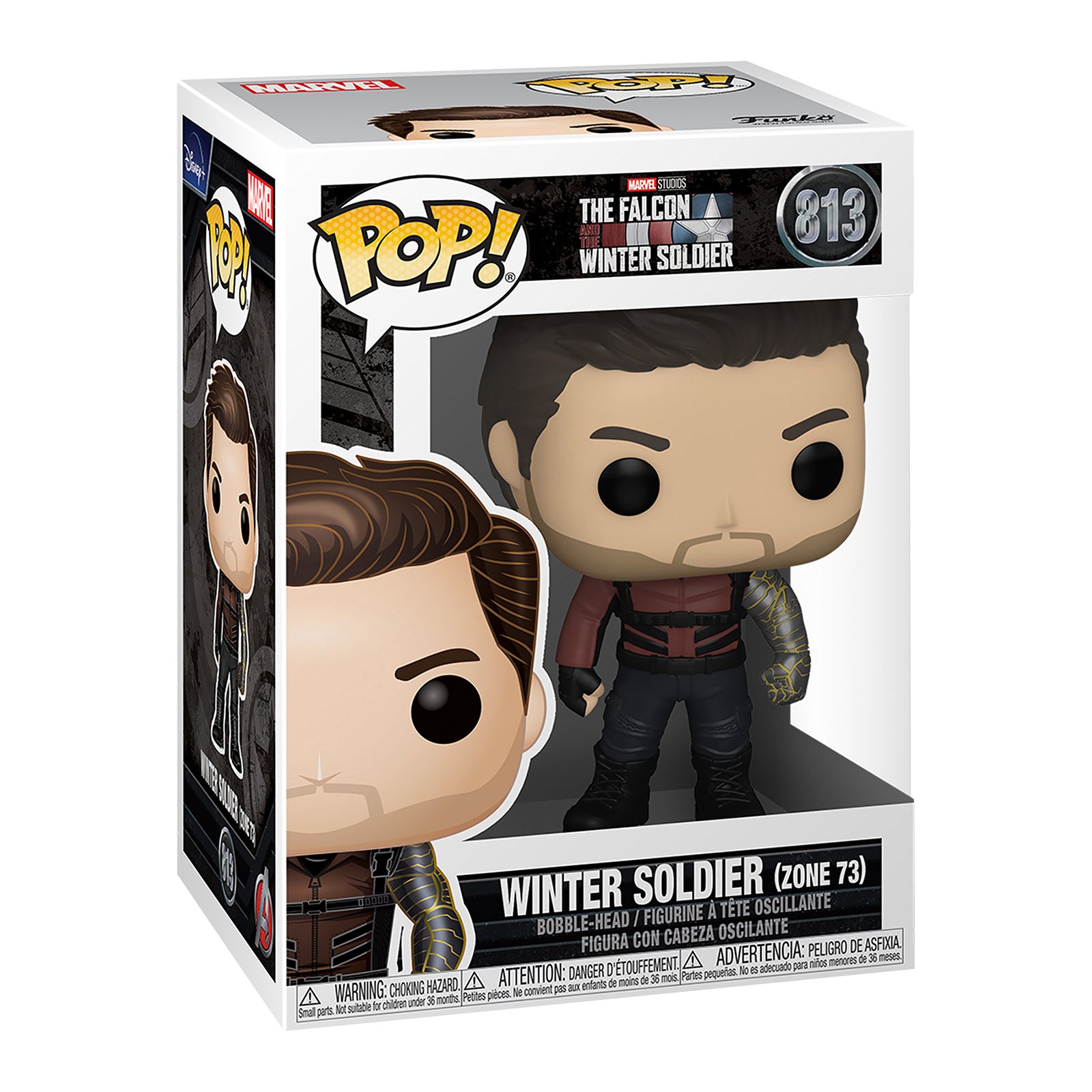 Immagine del prodotto Figura Funko Pop di Winter Soldier Zone 73 - The Falcon and the Winter Soldier