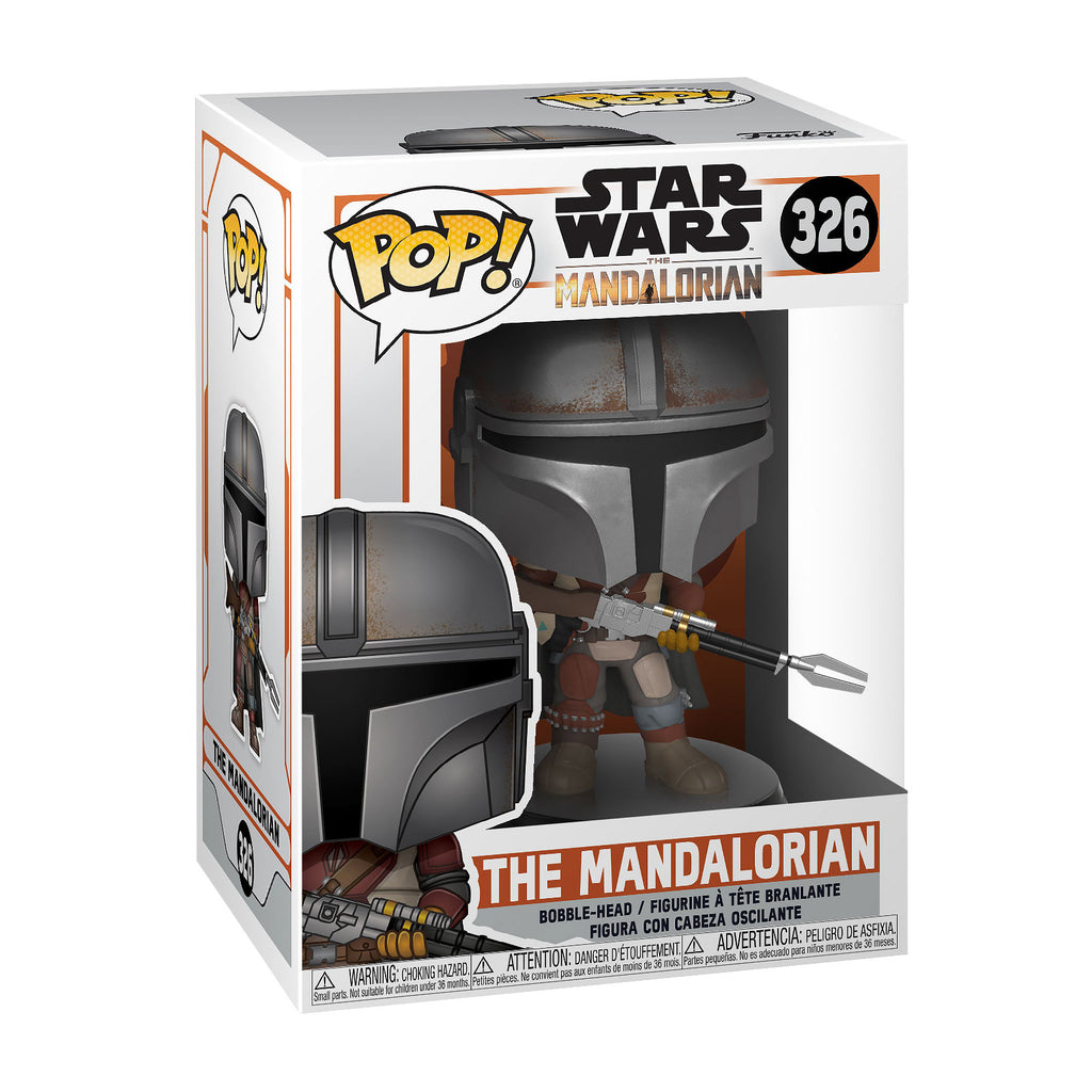 Immagine del prodotto The Mandalorian Funko Pop Figura a Testa Oscillante - Star Wars