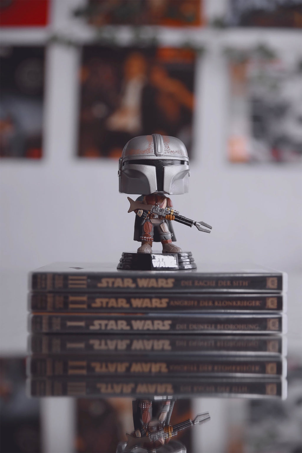 Immagine del prodotto The Mandalorian Funko Pop Figura a Testa Oscillante - Star Wars