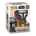 Immagine del prodotto Figura Funko Pop Mando Glow in the Dark con testa oscillante - Star Wars The Mandalorian
