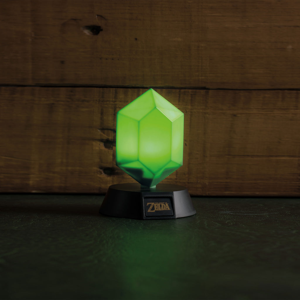 Immagine del prodotto Zelda - Lampada da tavolo 3D Icone Rubino Verde