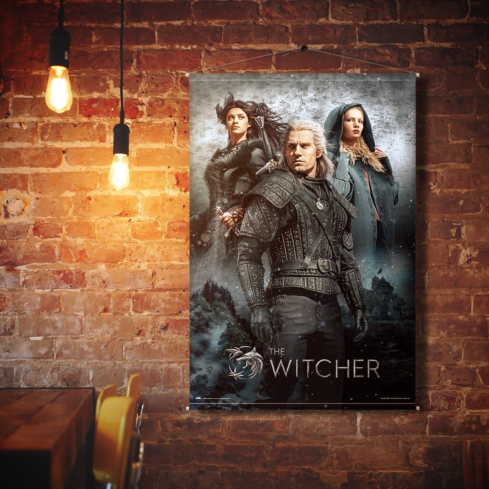 Immagine del prodotto Witcher - Geralt, Ciri e Yennefer Pergamena da Muro