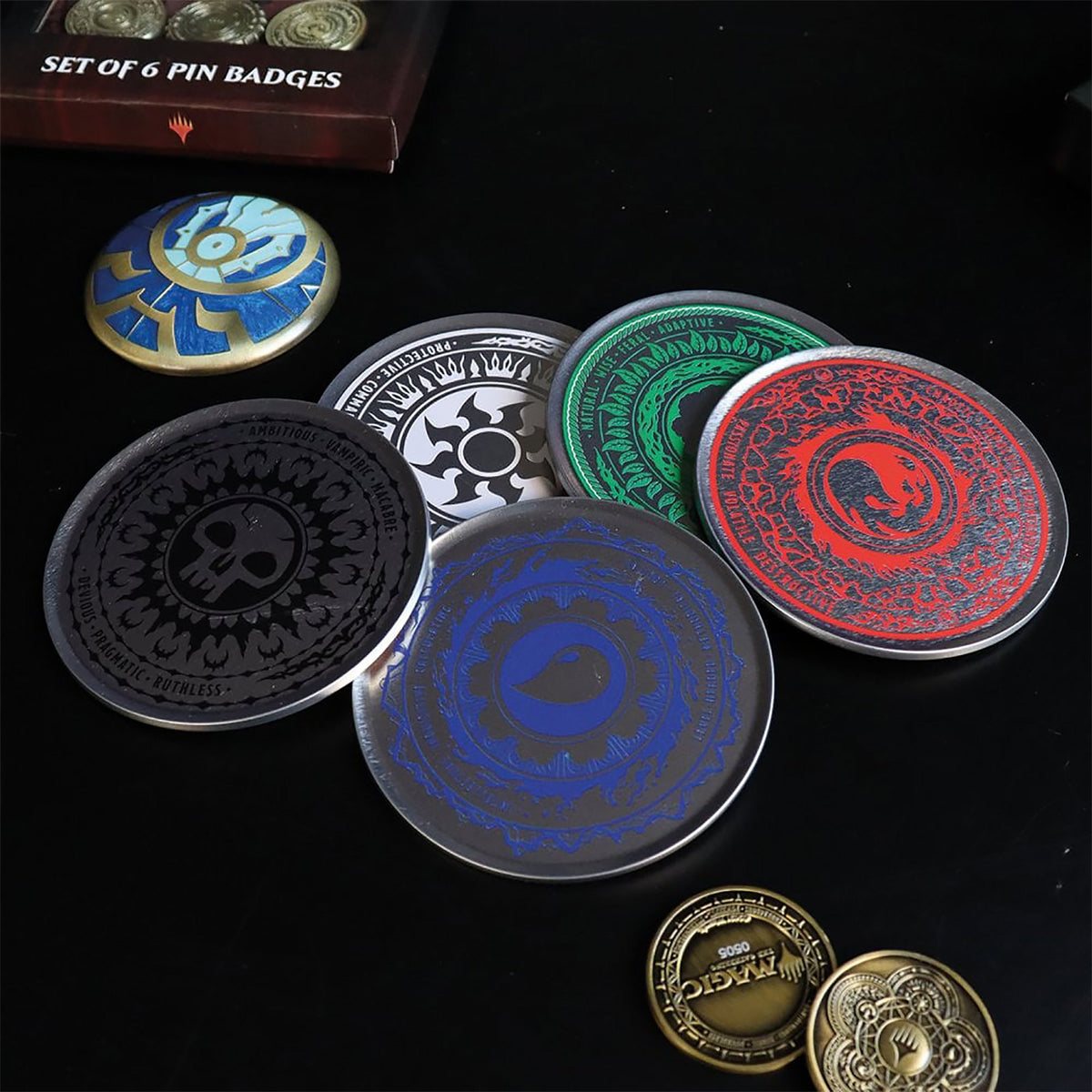 Immagine del prodotto Magic the Gathering - Set di 5 sottobicchieri con simboli