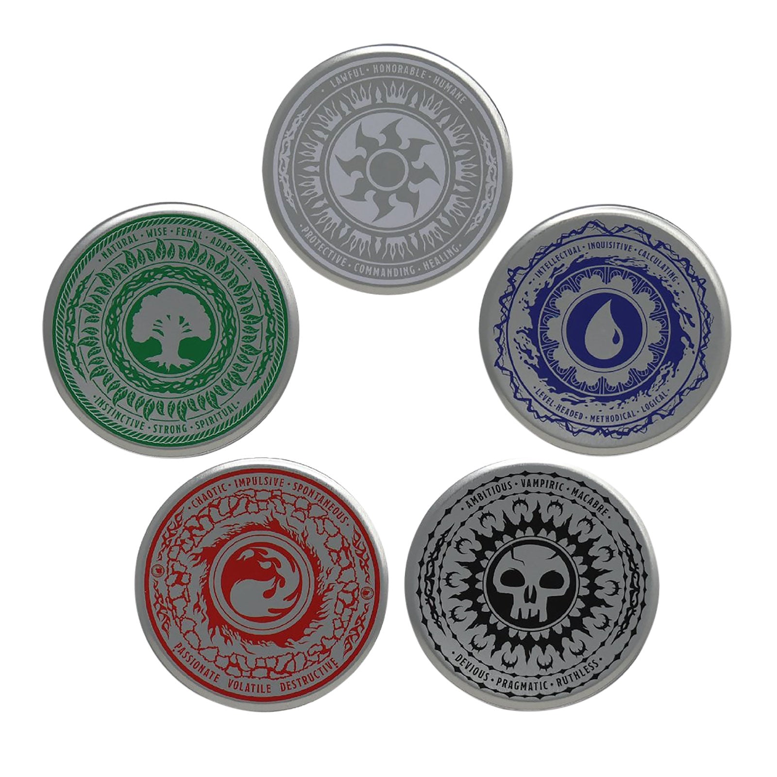 Immagine del prodotto Magic the Gathering - Set di 5 sottobicchieri con simboli