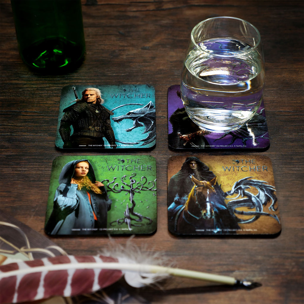Immagine del prodotto Witcher - Sottobicchieri Leggendari Set di 4