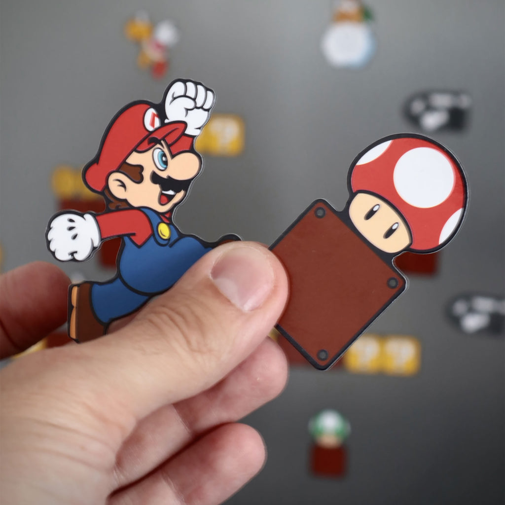 Immagine del prodotto Super Mario - Set di magneti del Regno dei Funghi