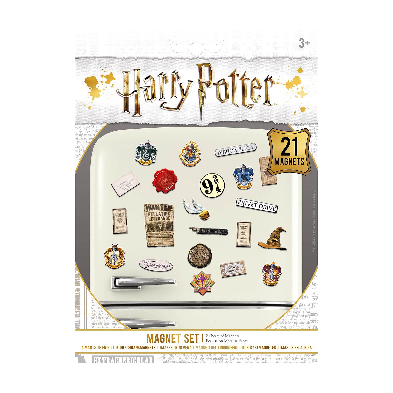 Immagine del prodotto Harry Potter - Set di magneti simboli
