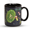 Immagine del prodotto Rick and Morty - Tazza effetto termico Portali