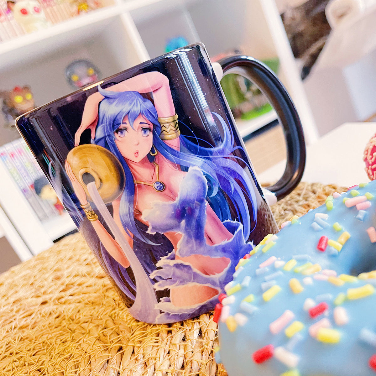 Immagine del prodotto Tazza dell'Acquario per fan di Manga - Collezione Zodiac