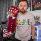 Immagine del prodotto Marvel - Logo Comic Heroes T-shirt grigia