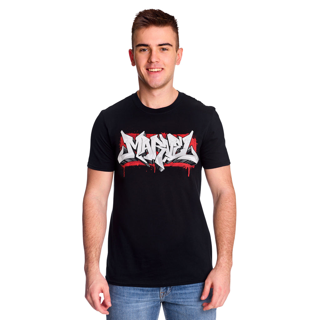 Immagine del prodotto Marvel - T-shirt Graffiti Logo nera