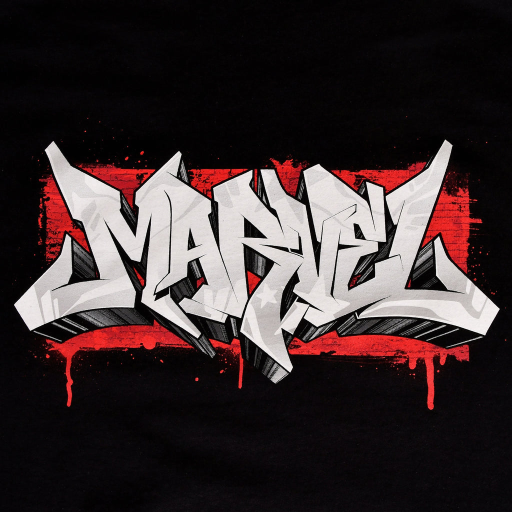 Immagine del prodotto Marvel - T-shirt Graffiti Logo nera