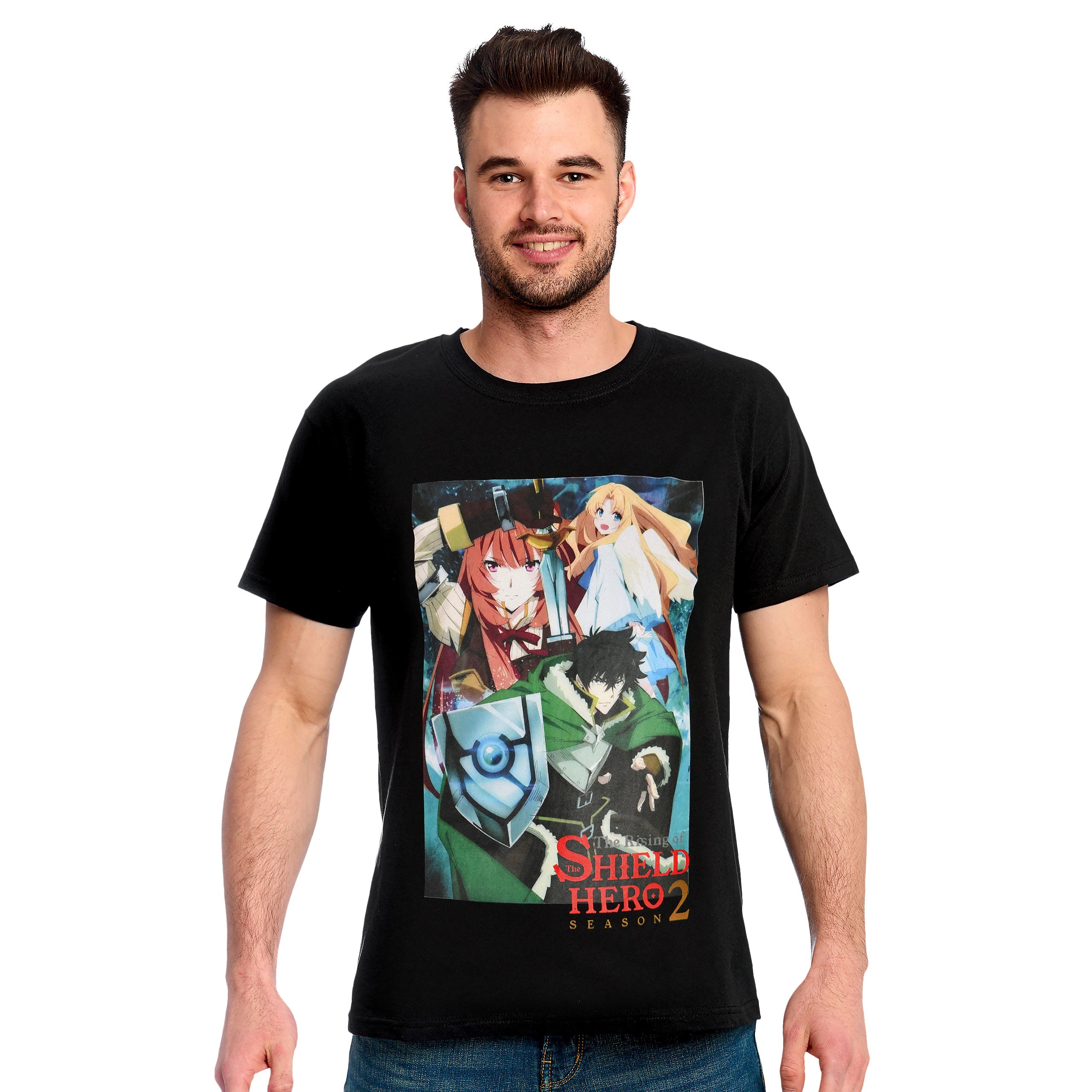 Immagine del prodotto Rising of the Shield Hero - T-shirt nera della crew