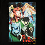 Immagine del prodotto Rising of the Shield Hero - T-shirt nera della crew