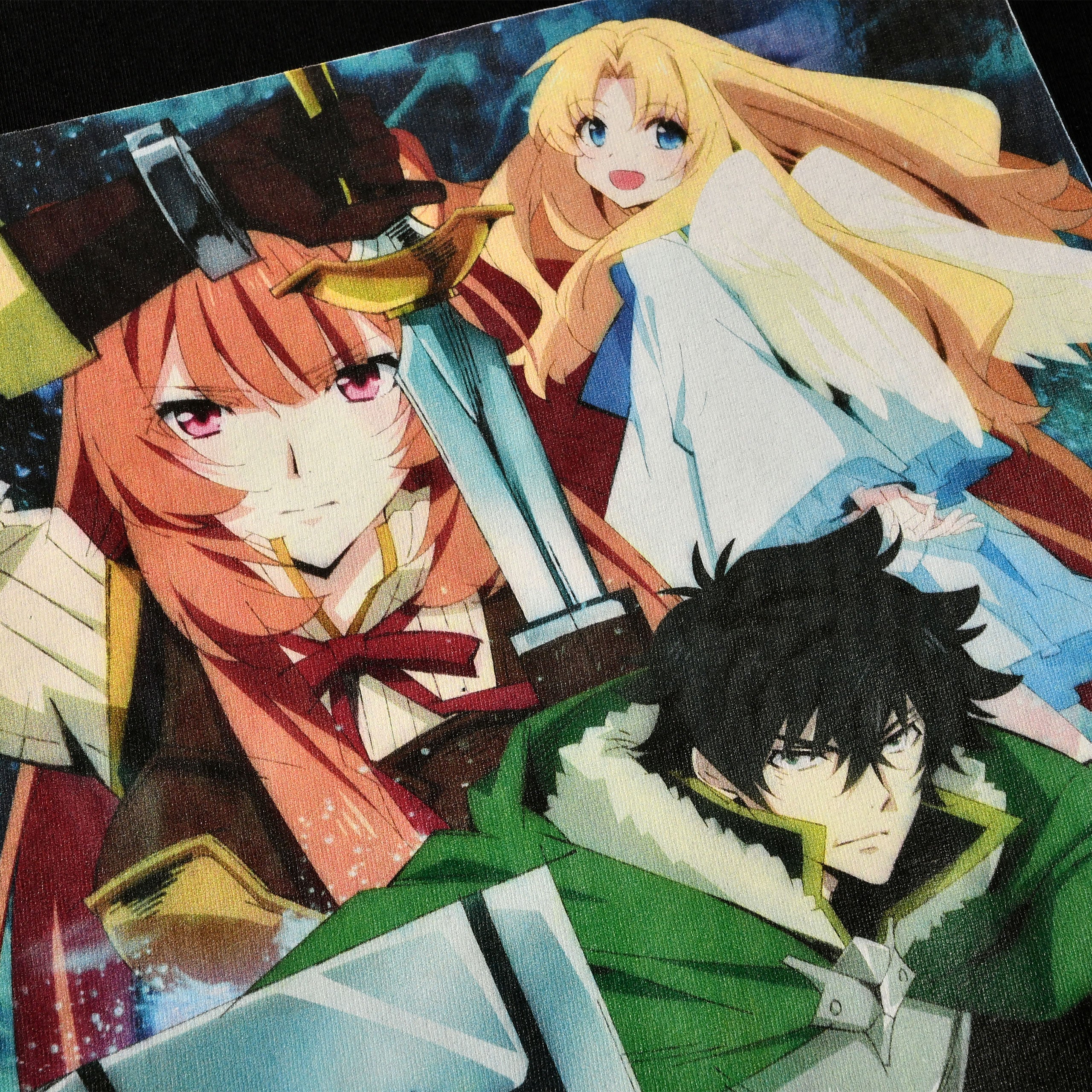 Immagine del prodotto Rising of the Shield Hero - T-shirt nera della crew