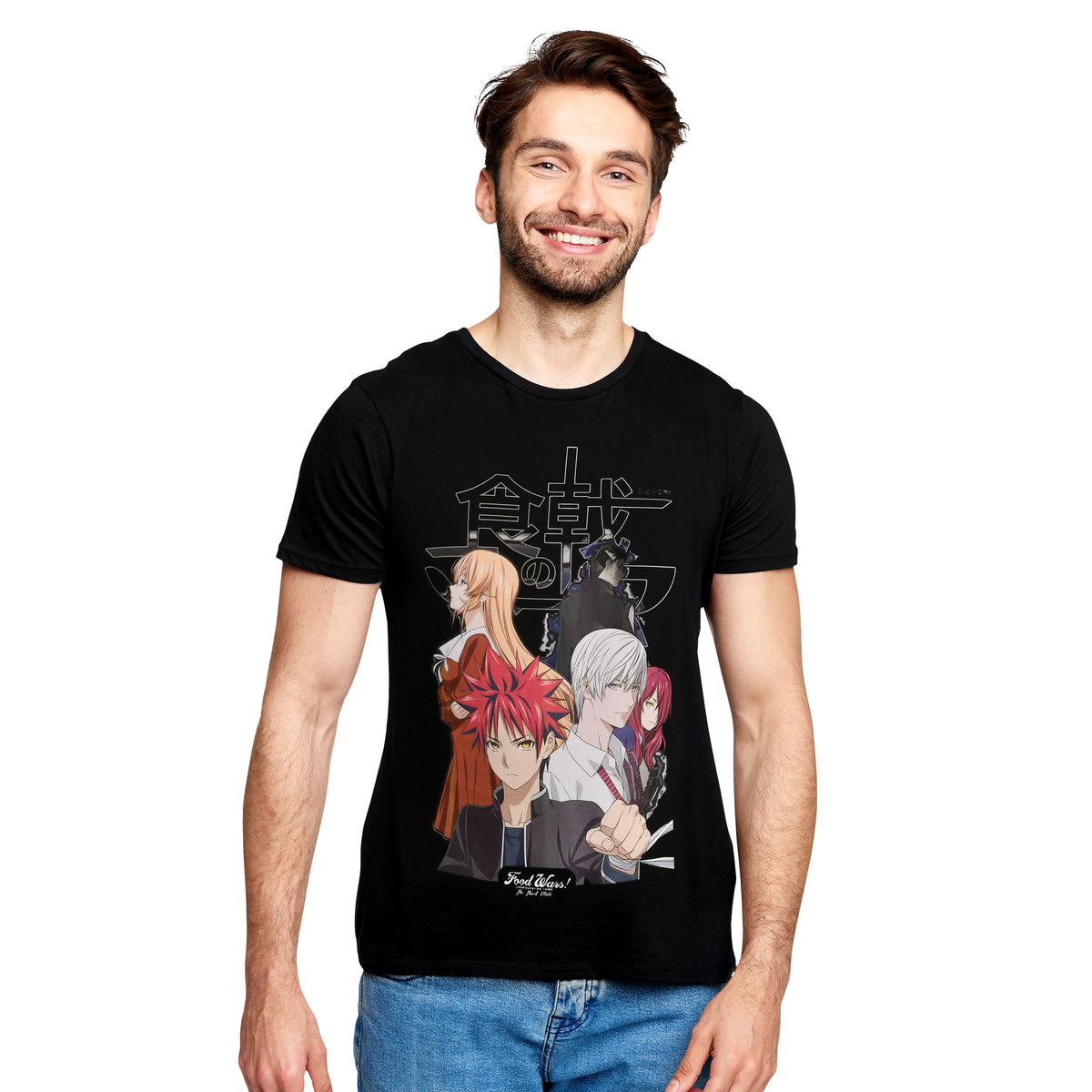 Immagine del prodotto Food Wars - T-shirt nera del crew