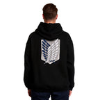 Product image Attack on Titan - Survey Corps Hoodie Black