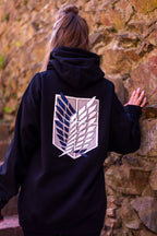 Product image Attack on Titan - Survey Corps Hoodie Black
