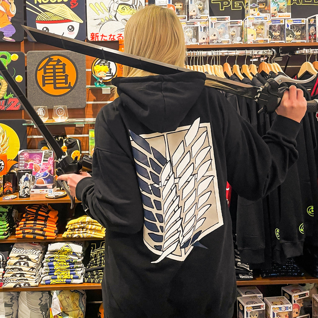 Product image Attack on Titan - Survey Corps Hoodie Black