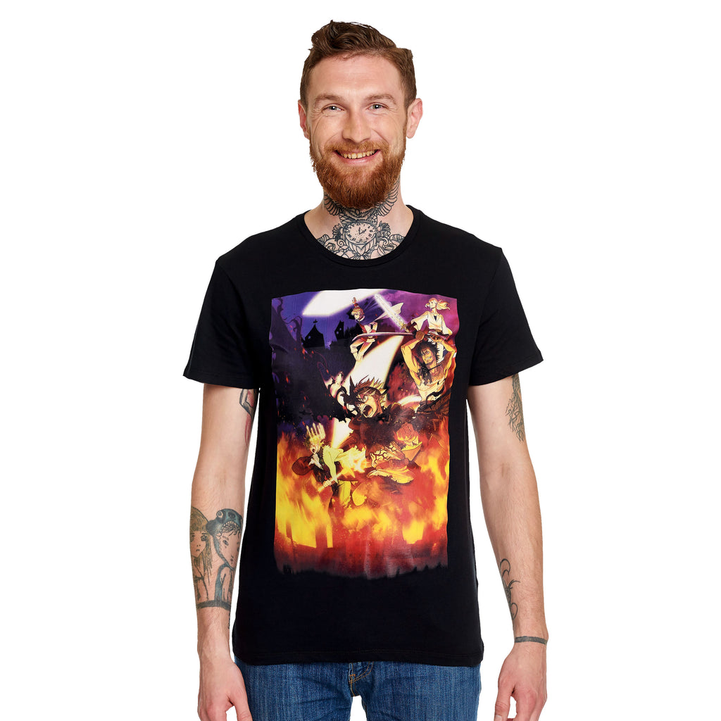 Immagine del prodotto Black Clover - T-shirt Poster Nero