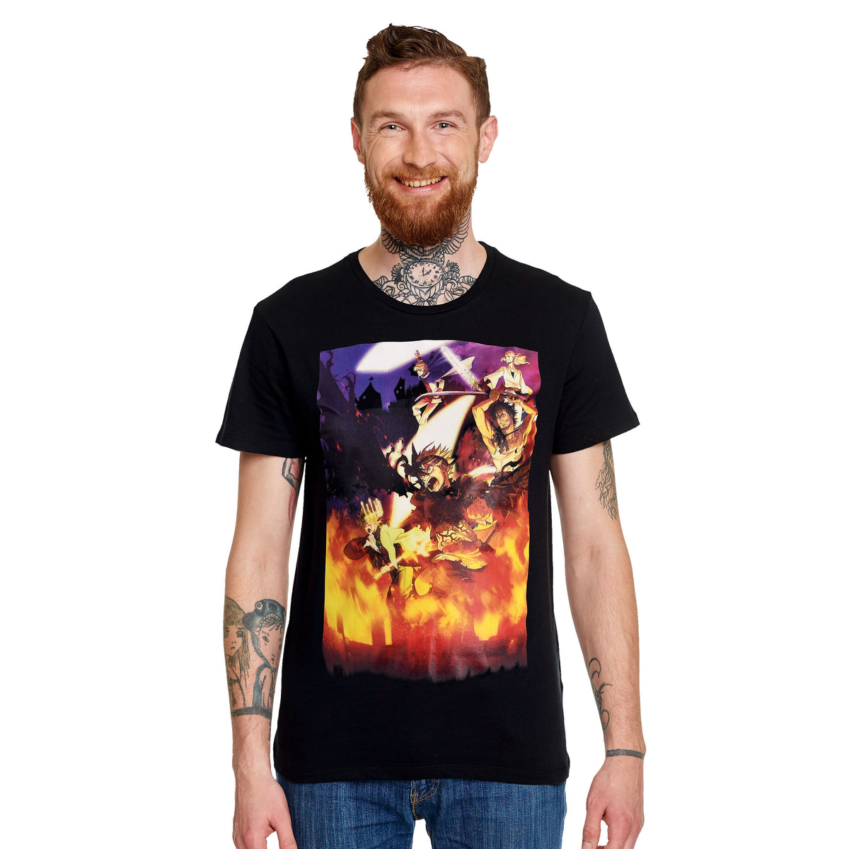 Immagine del prodotto Black Clover - T-shirt Poster Nero