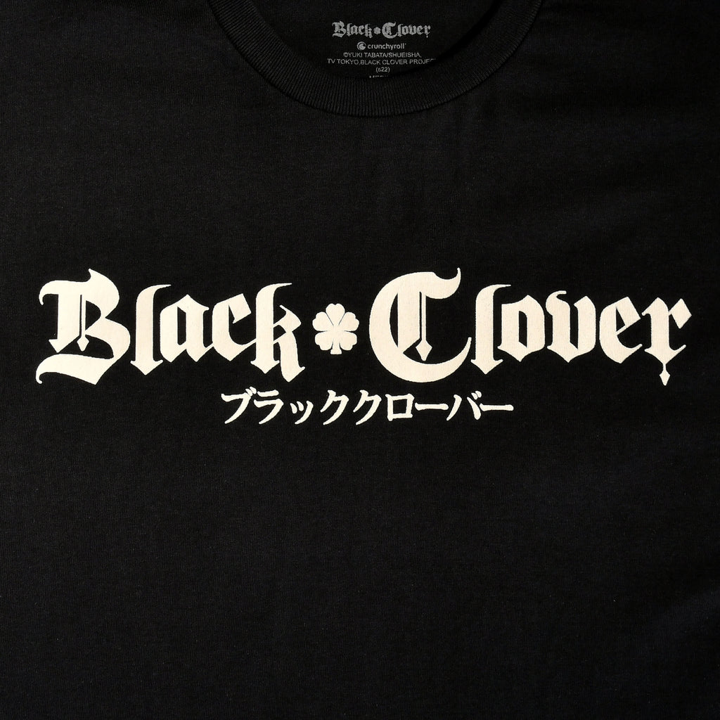 Immagine del prodotto Black Clover - T-shirt nera con simbolo di Toro Nero