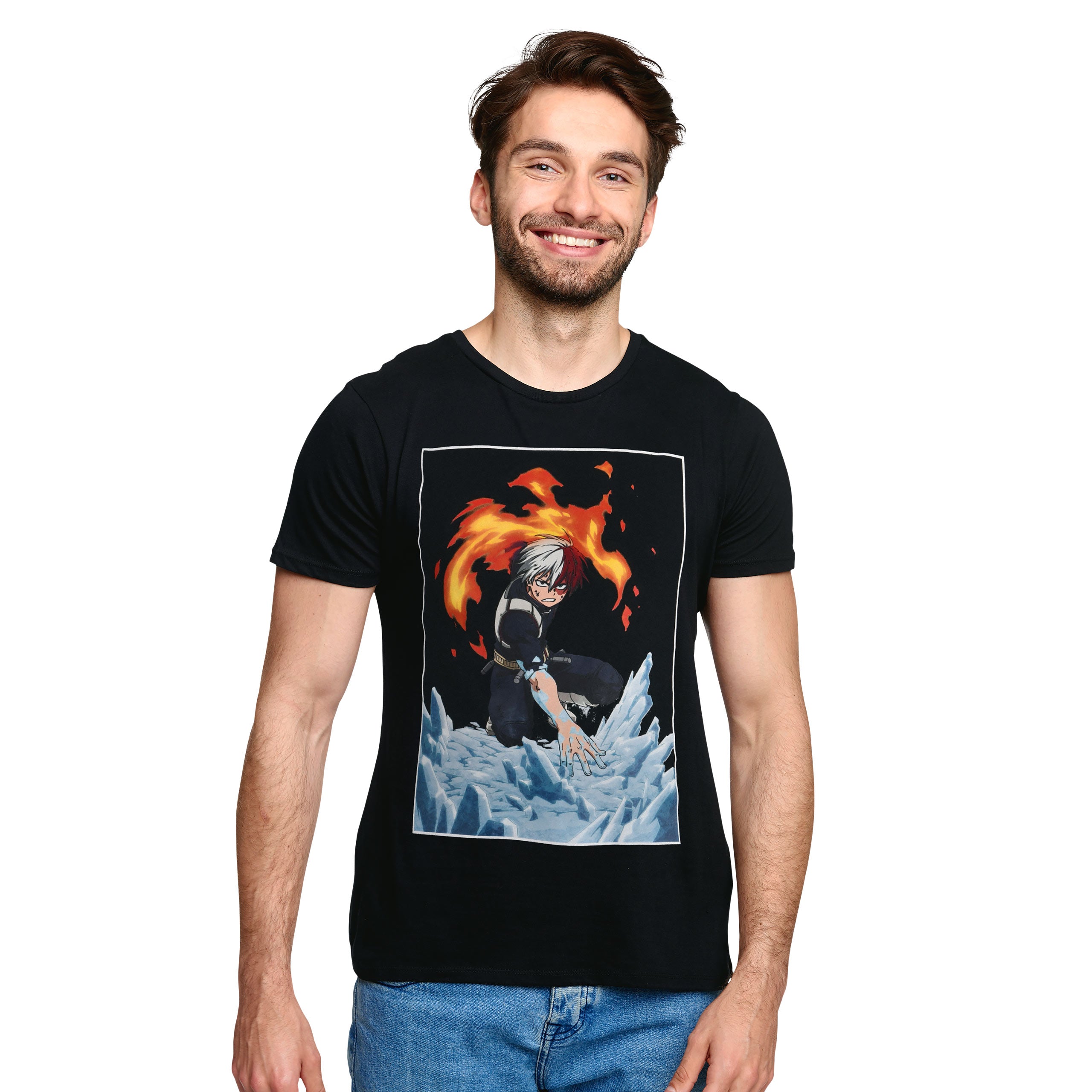 Product image My Hero Academia - Todoroki T-shirt black