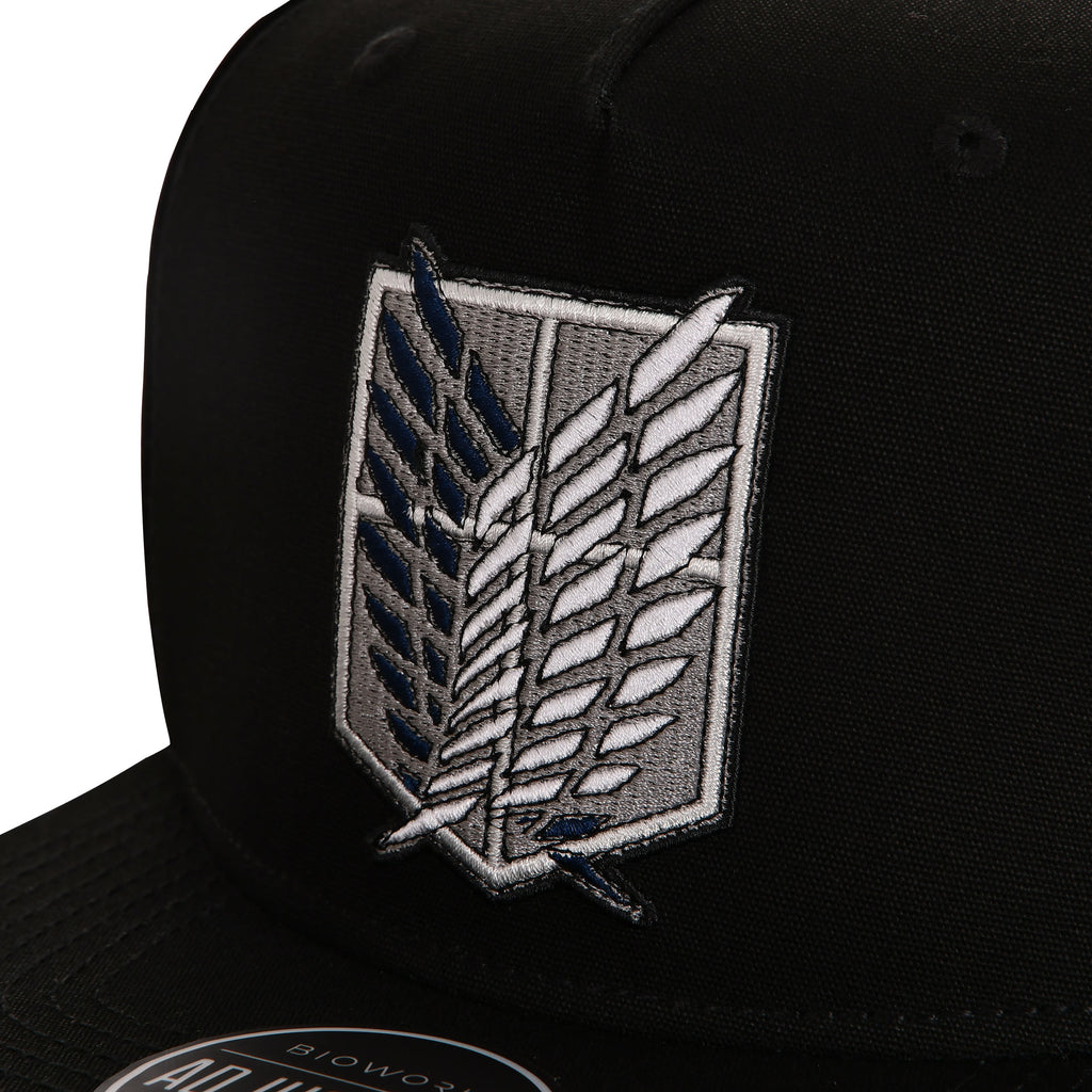 Product image Attack on Titan - Survey Corps Snapback Cap Black