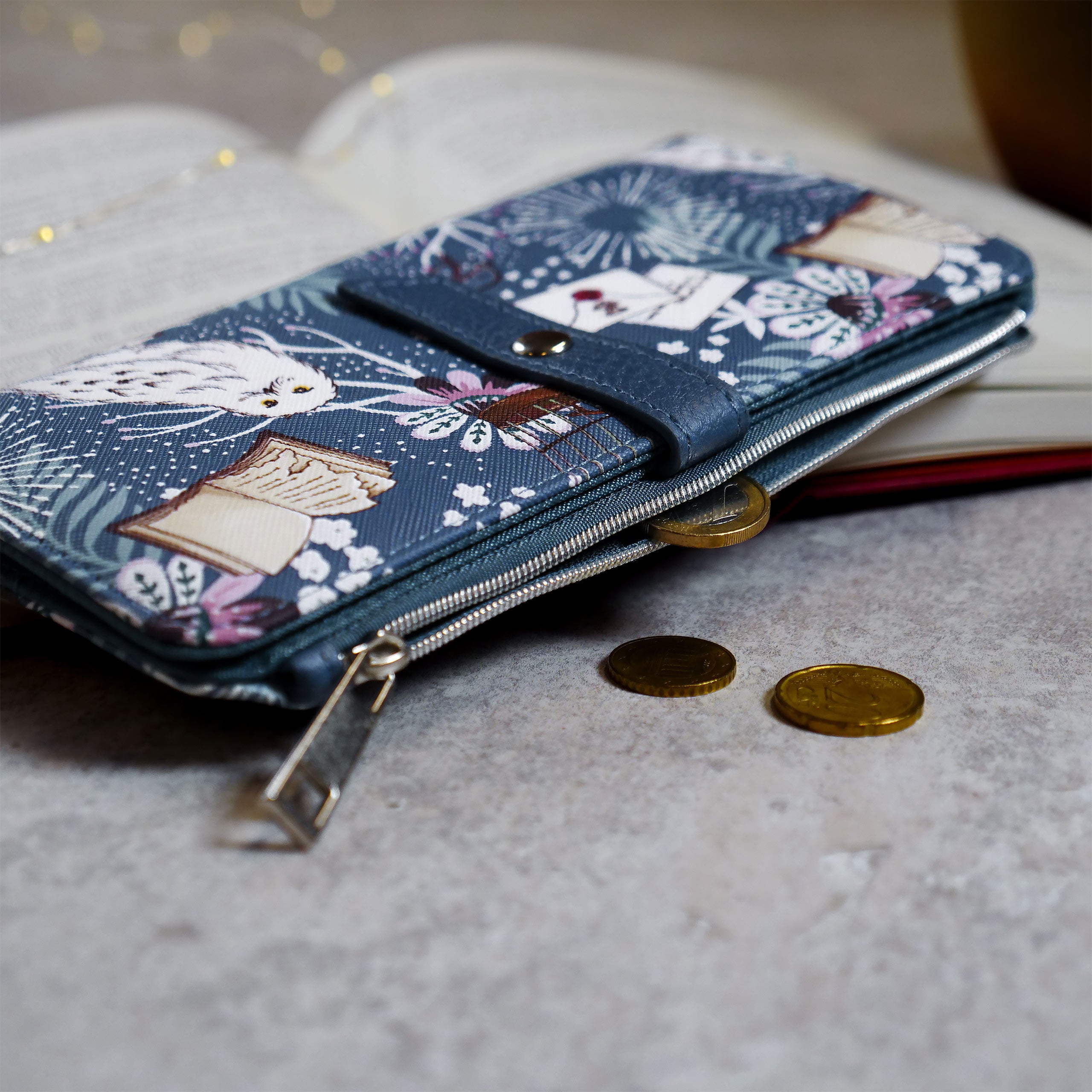Immagine del prodotto Harry Potter - Portafoglio Simboli blu