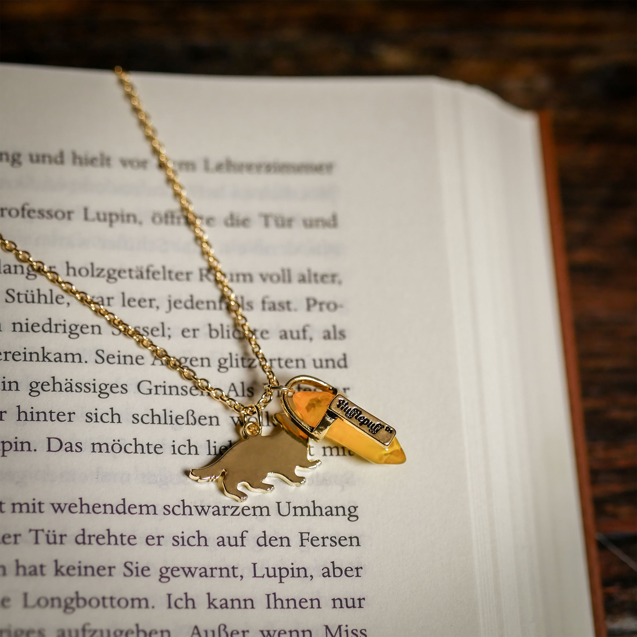 Immagine del prodotto Harry Potter - Collana Stemma Tassorosso