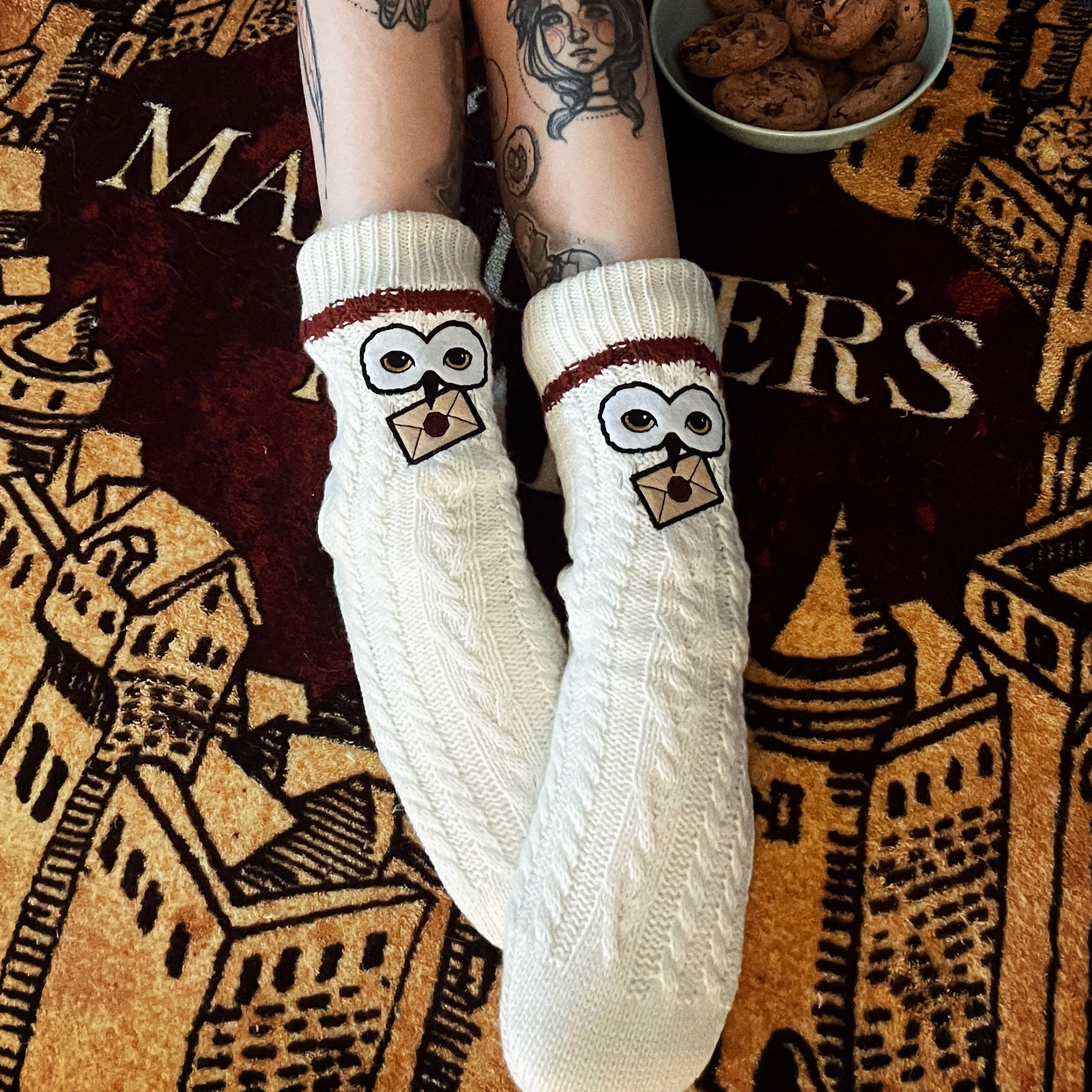 Immagine del prodotto Harry Potter - Calze Hedwig con peluche