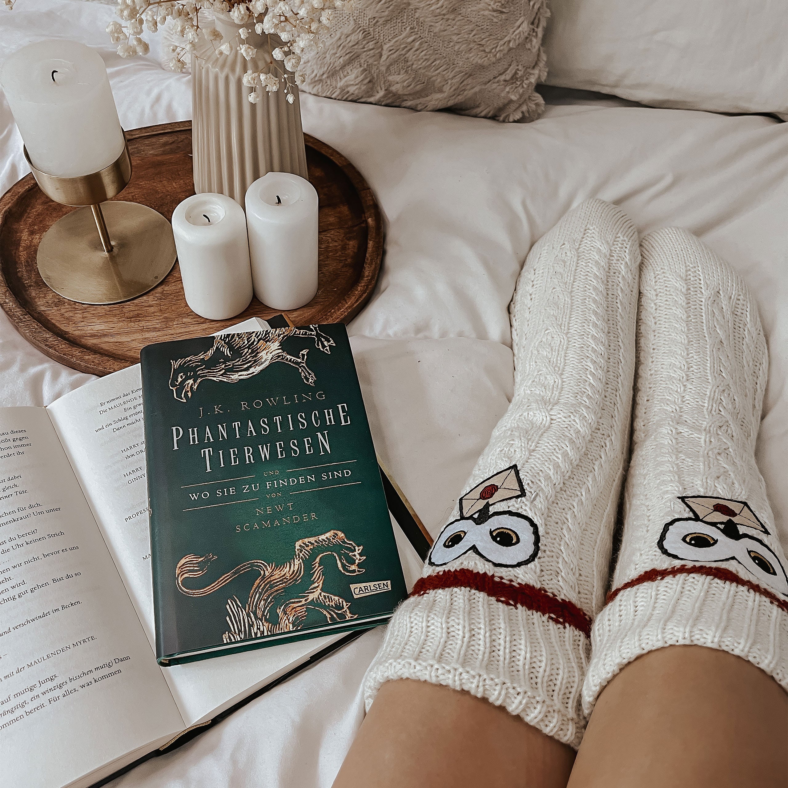 Immagine del prodotto Harry Potter - Calze Hedwig con peluche