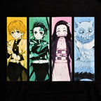 Immagine del prodotto Demon Slayer - Felpa con cappuccio nera