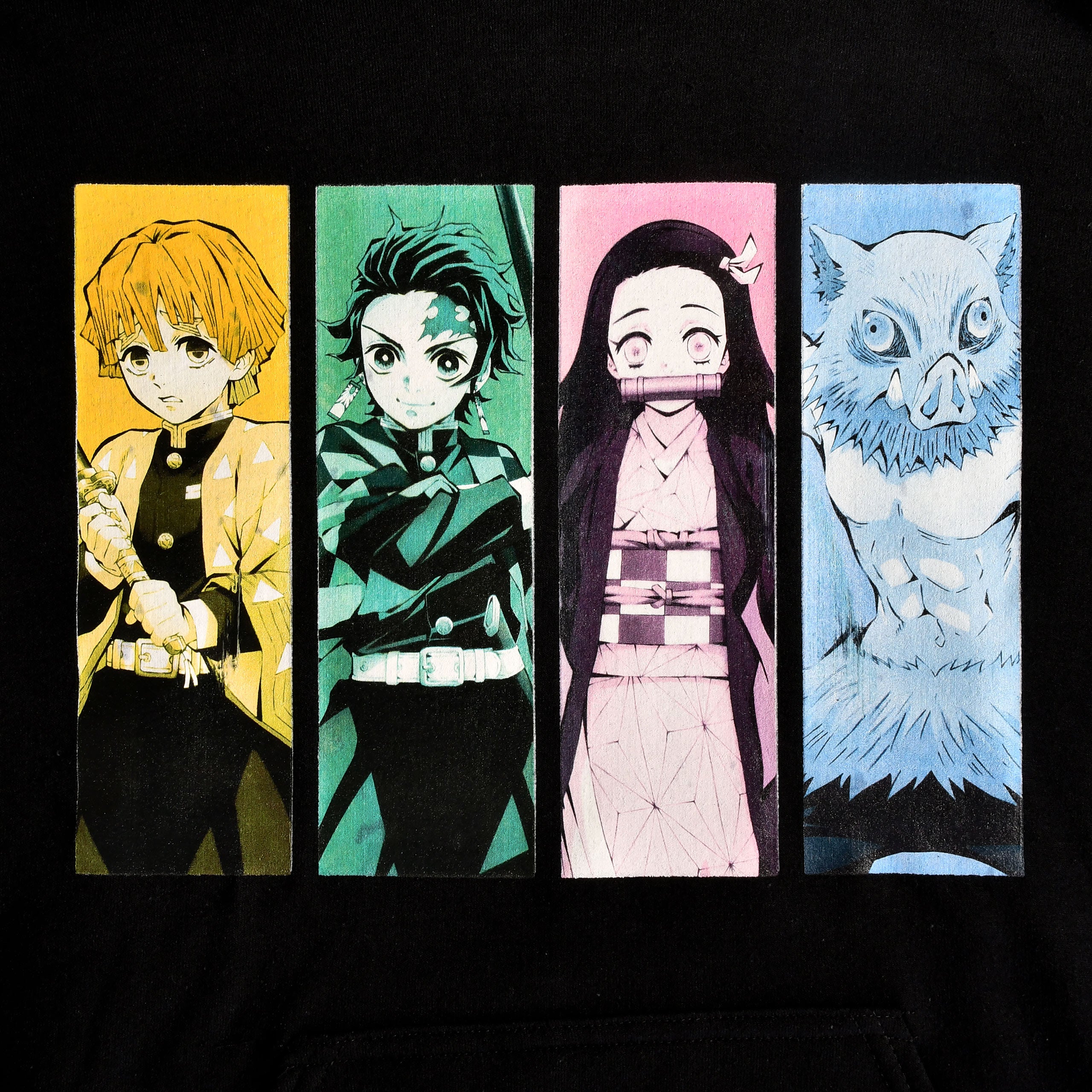 Immagine del prodotto Demon Slayer - Felpa con cappuccio nera