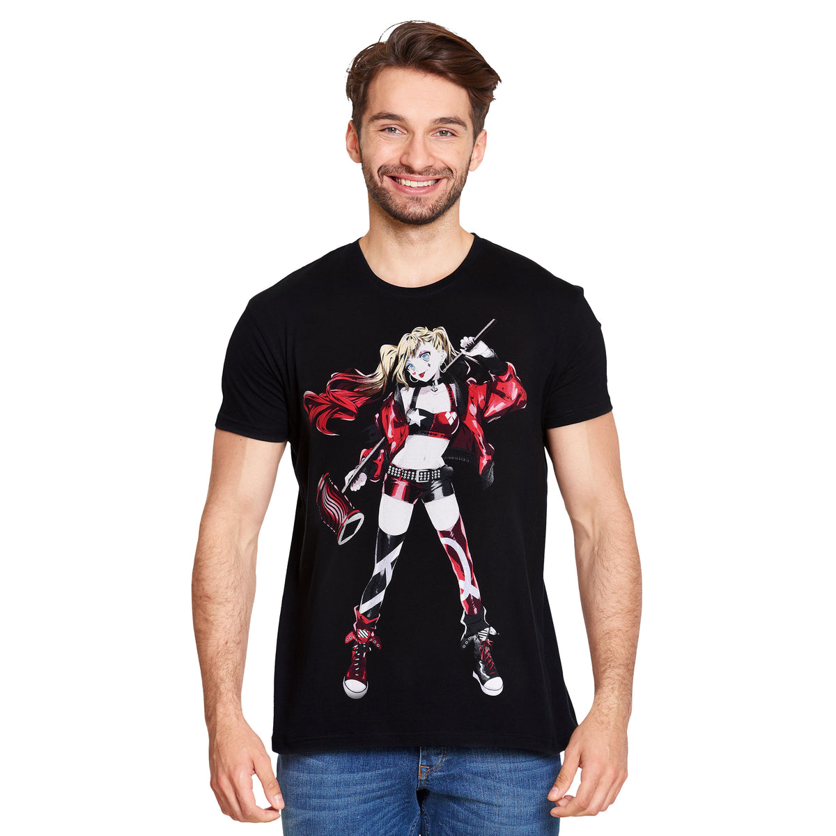 Immagine del prodotto Harley Quinn - Maglietta martello nera