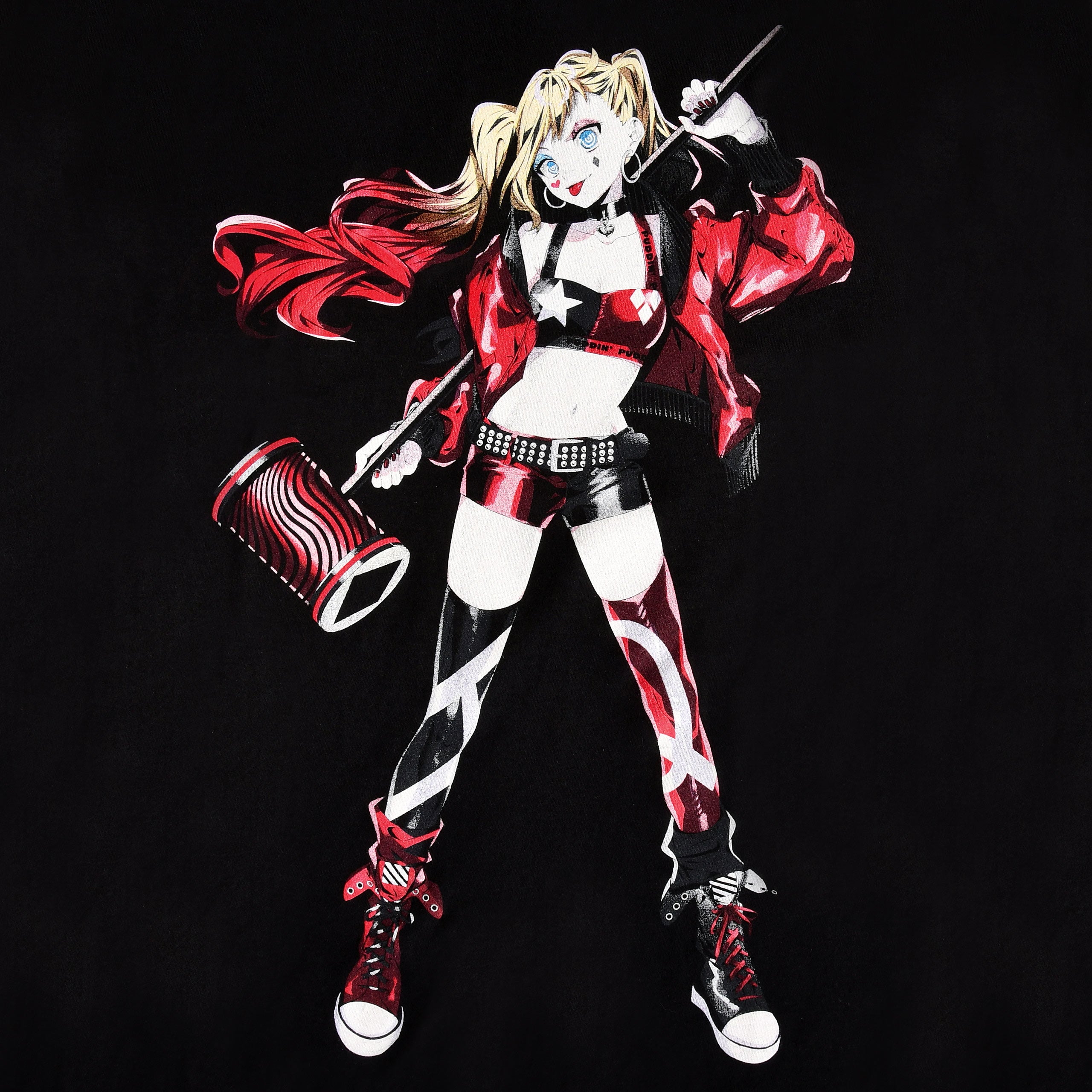 Immagine del prodotto Harley Quinn - Maglietta martello nera