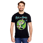 Immagine del prodotto Rick e Morty - T-shirt Portal Circle nera