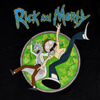 Immagine del prodotto Rick e Morty - T-shirt Portal Circle nera