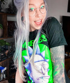Immagine del prodotto Rick e Morty - Dove è il mio corpo? T-shirt nera