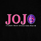 Immagine del prodotto JoJo's Bizarre Adventure - Felpa con cappuccio nera di Giorno e Bruno