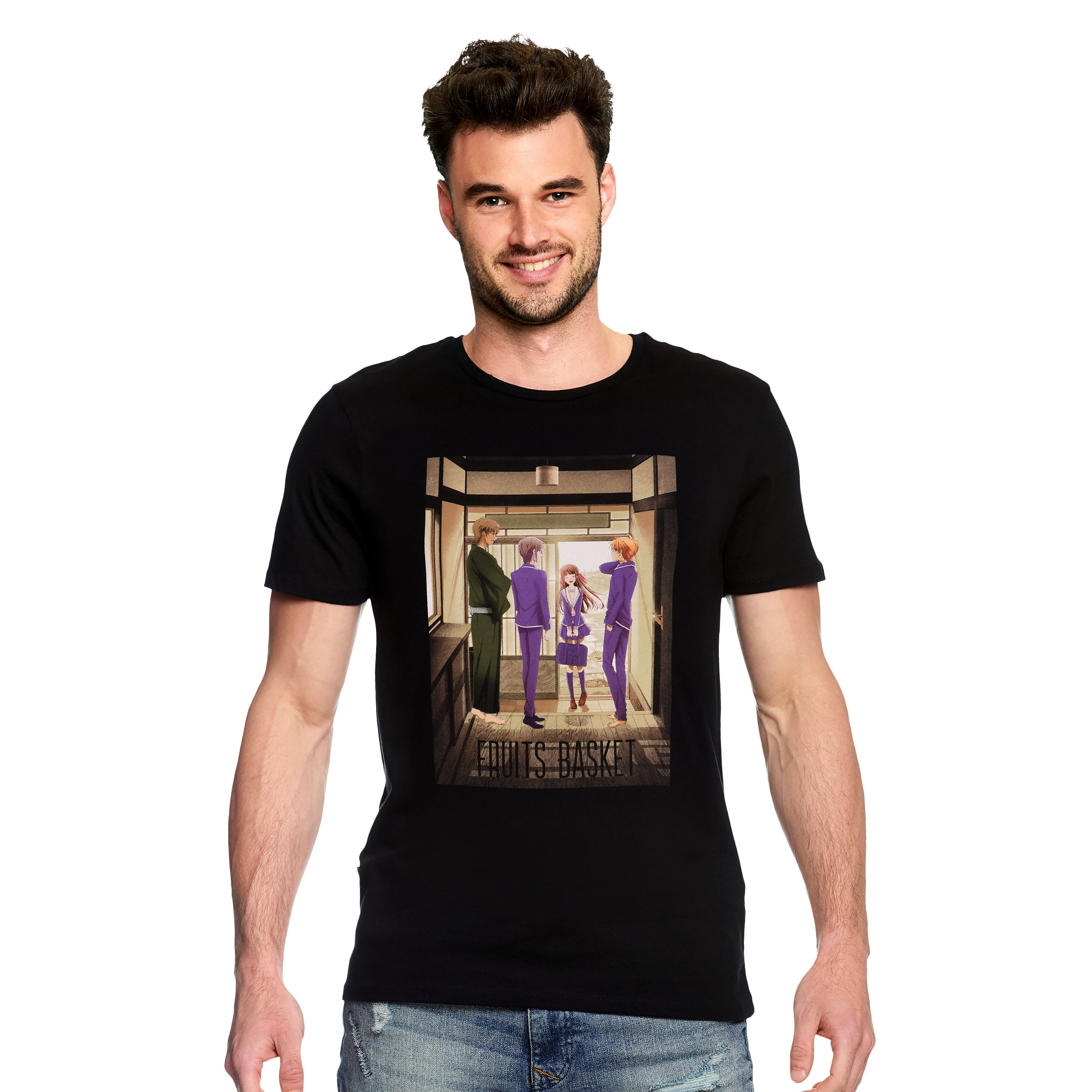 Immagine del prodotto Fruits Basket - T-shirt Welcome Back nera