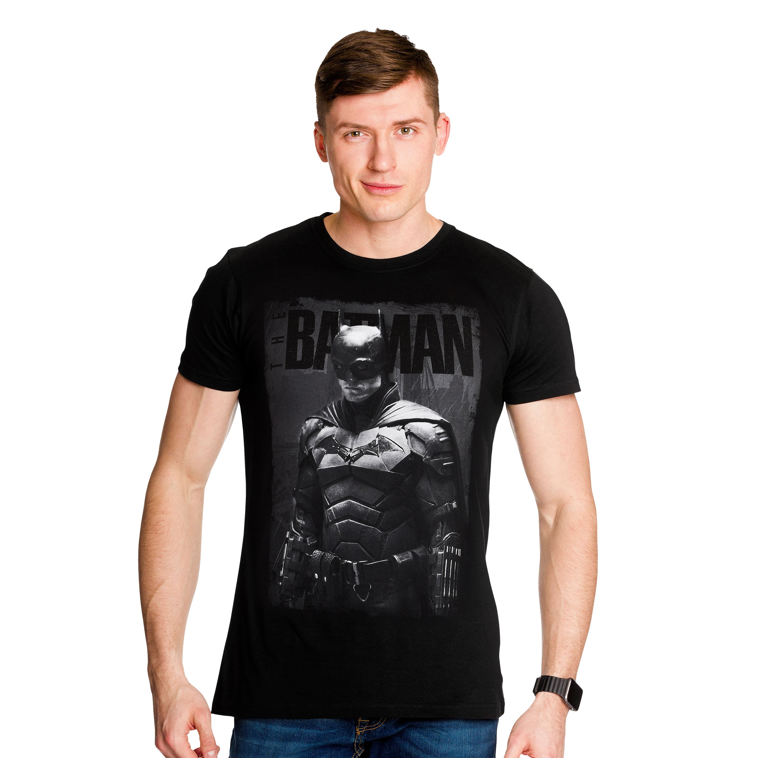 Immagine del prodotto The Batman - T-shirt poster monocromatico nero