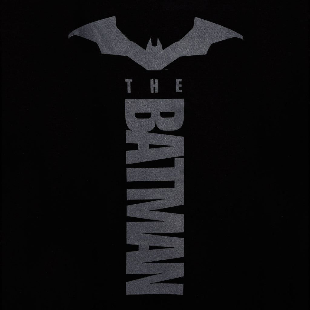 Immagine del prodotto Felpa con cappuccio nera con logo The Batman